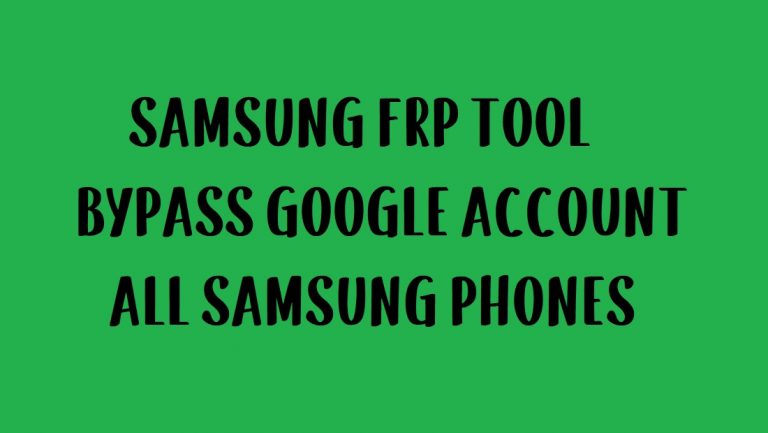 easy samsung frp bypass tool 2020