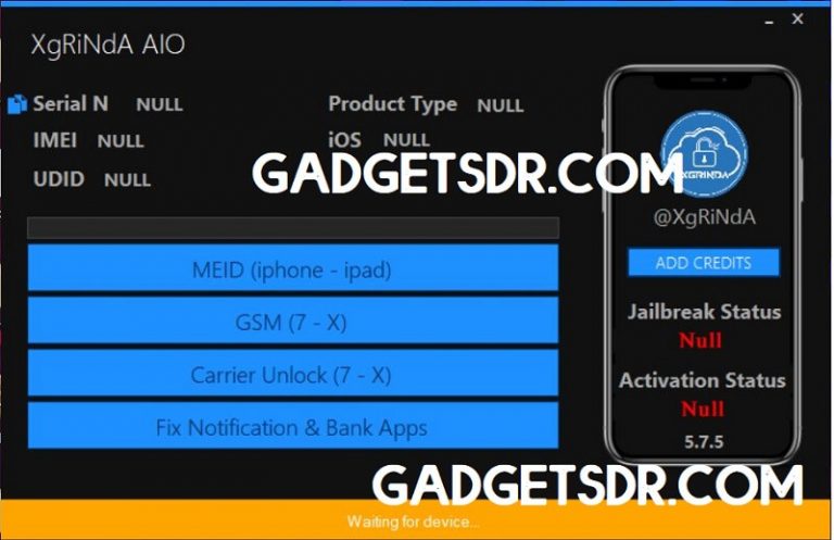 XgRiNdA AIO MEID Bypass Tool V6.0.2 Free Download Latest