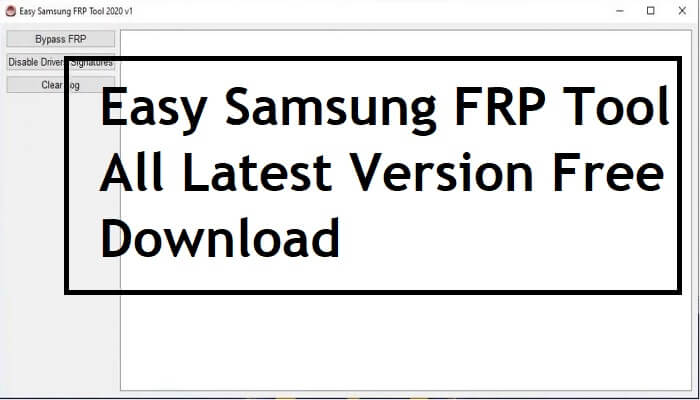 easy samsung frp tool 2020 descargar
