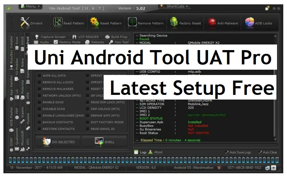 Uni Android Tool UAT Pro Latest Setup V149.01 Free Download